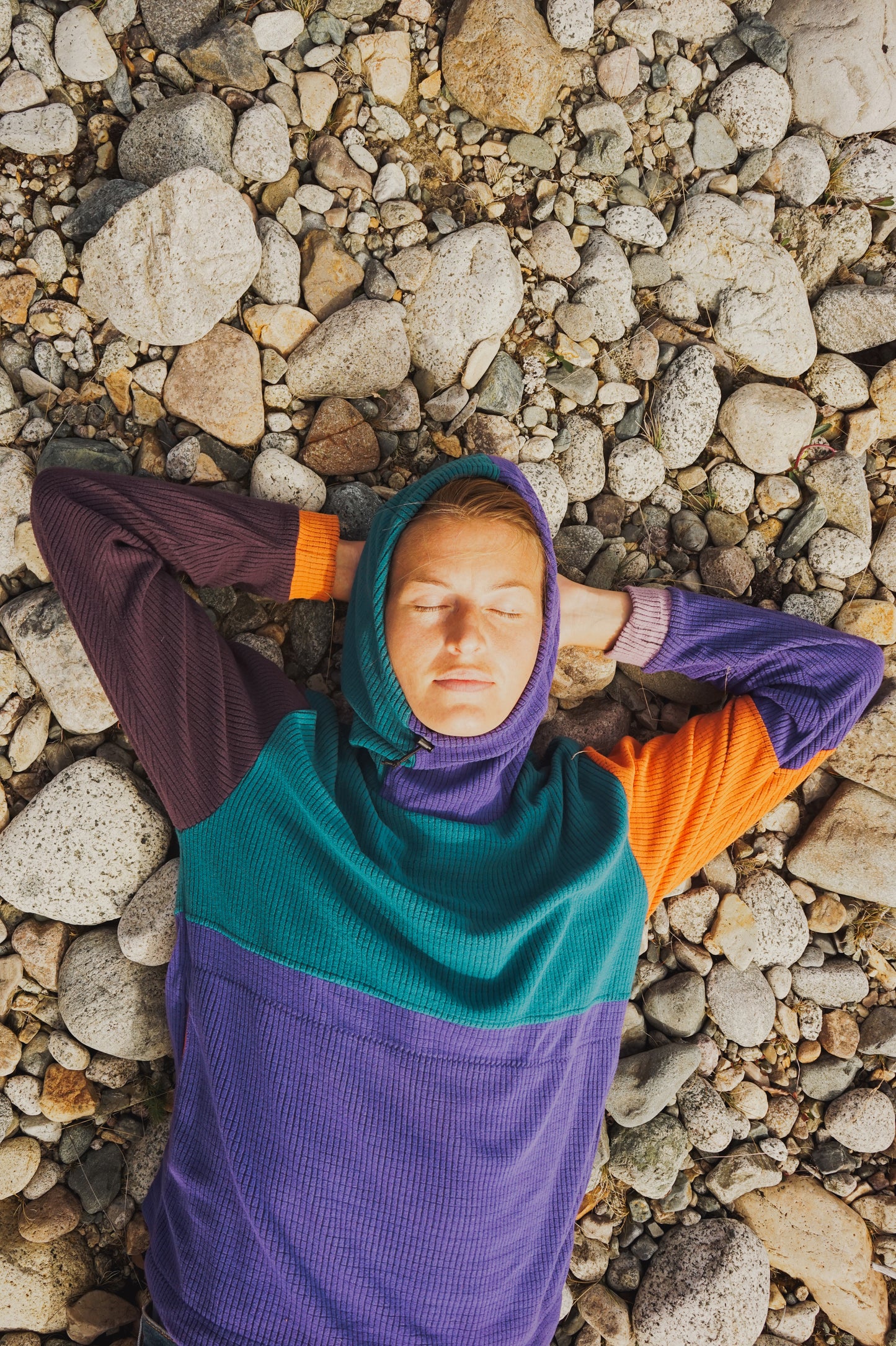 Semi-custom microgrid hoodie