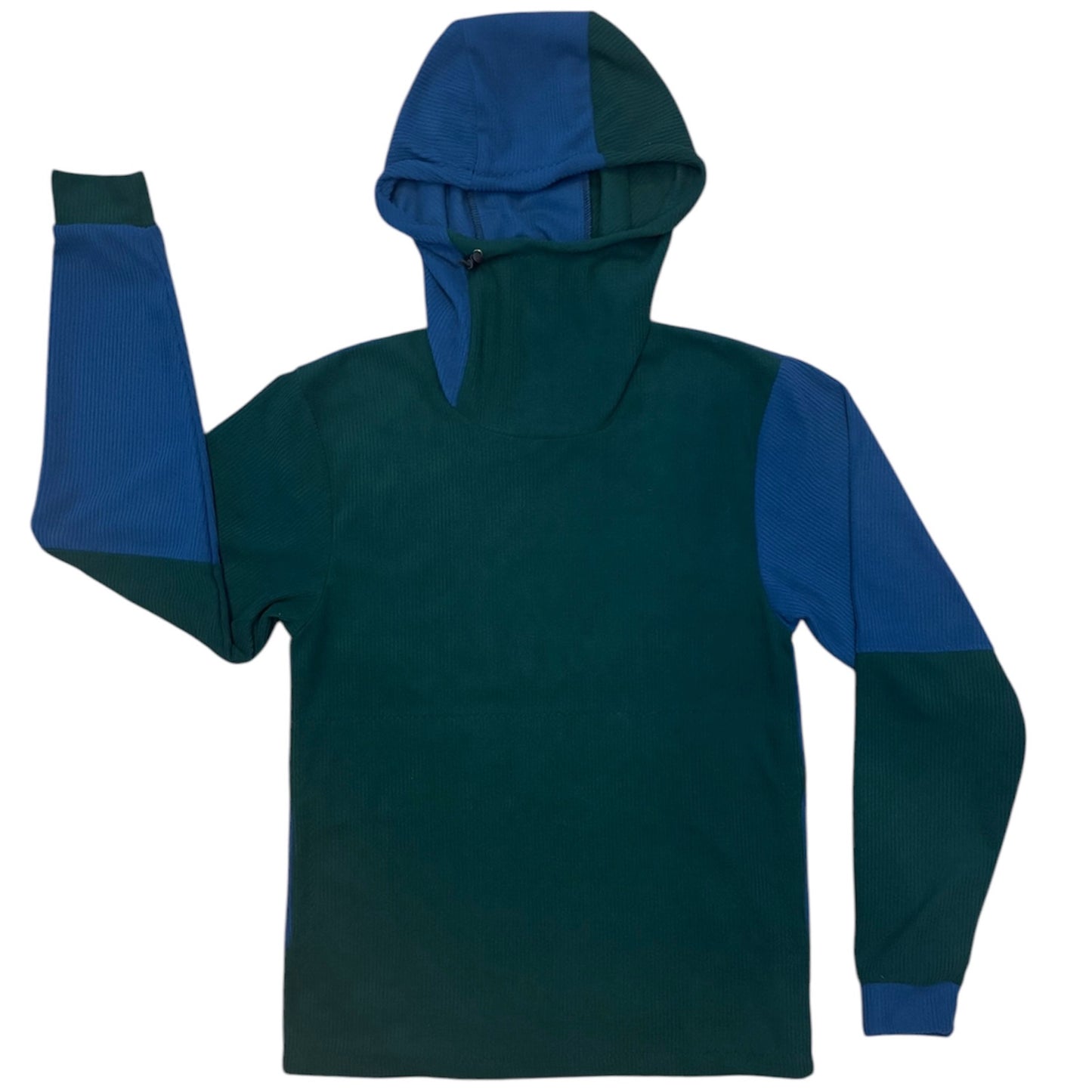 Microline: Emerald and Sapphire Hoodies