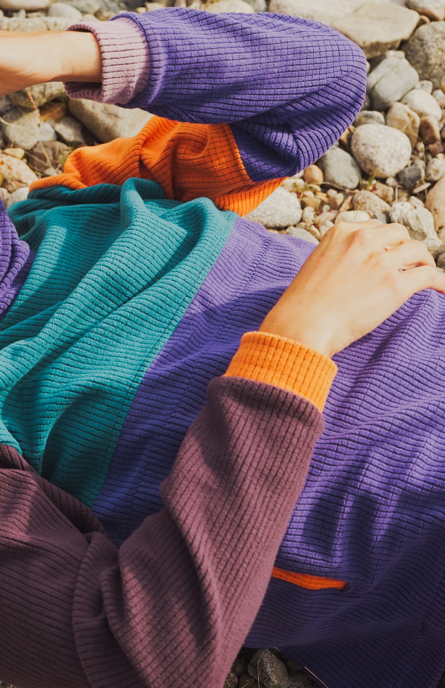 Semi-custom microgrid hoodie