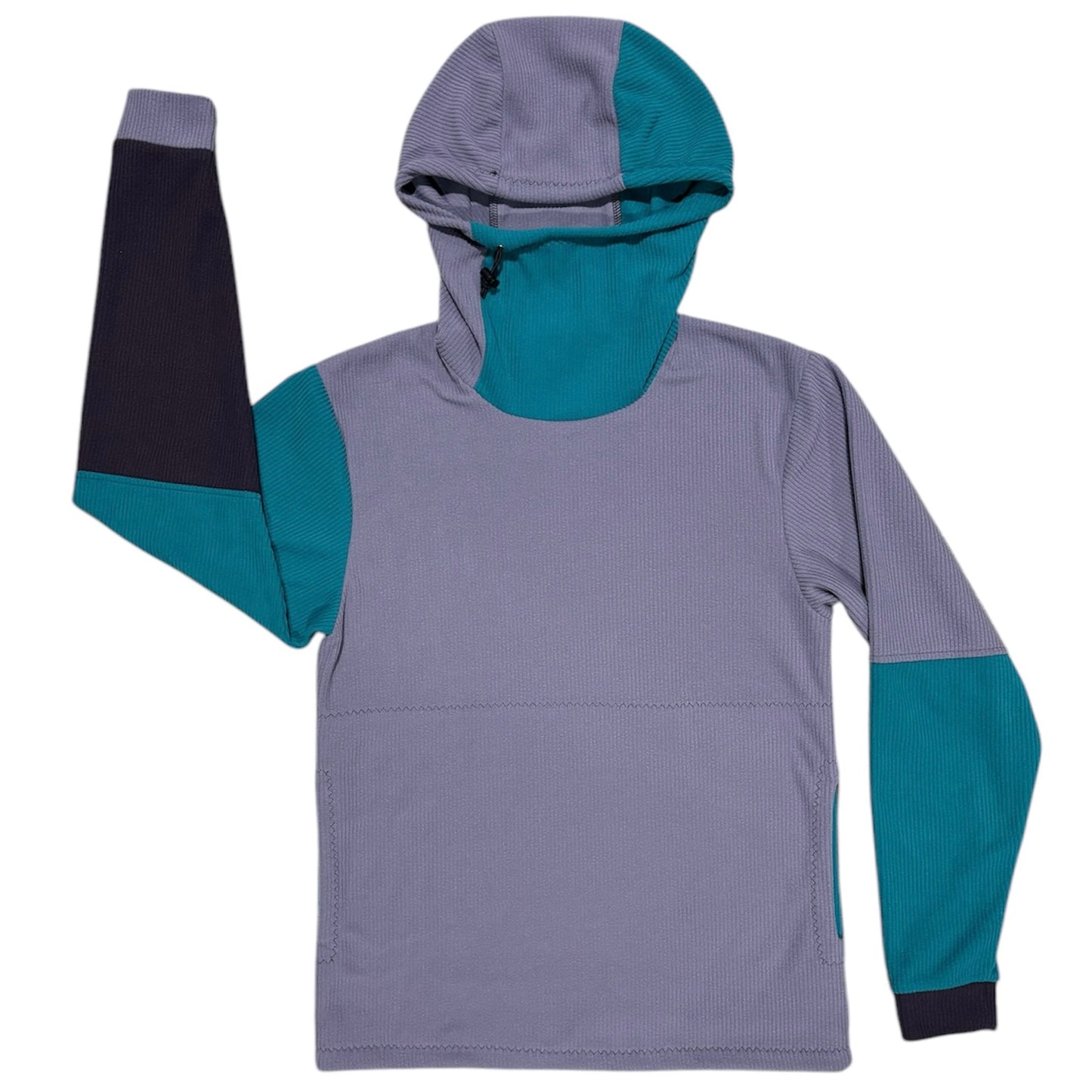 Microline: Teal, Eggplant, and Lilac Hoodies