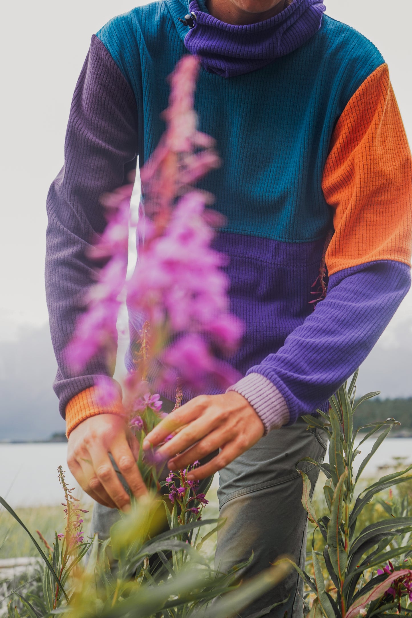 Semi-custom microgrid hoodie
