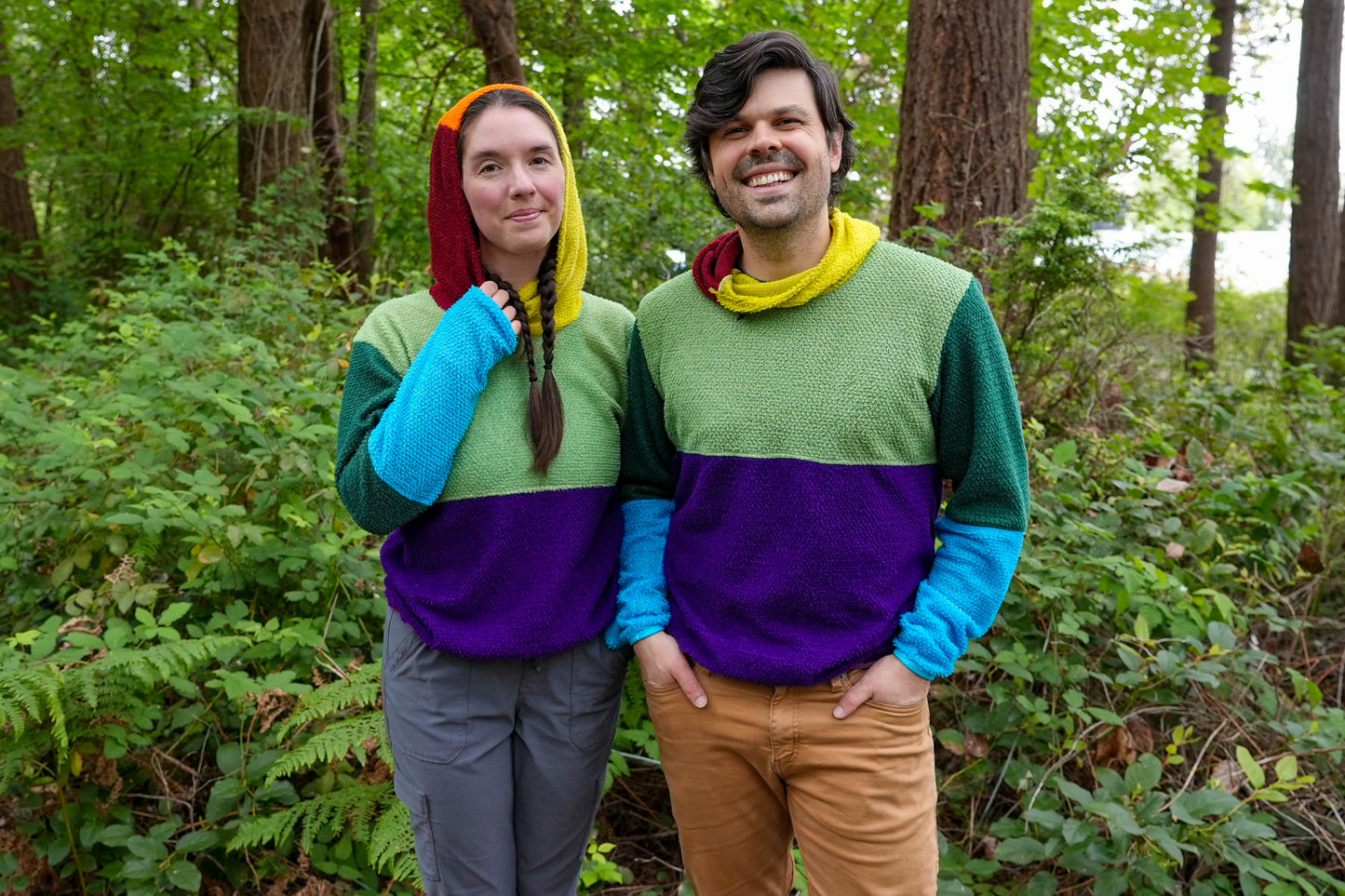 Made-to-order Rainbow Alpha 90 Hoodies