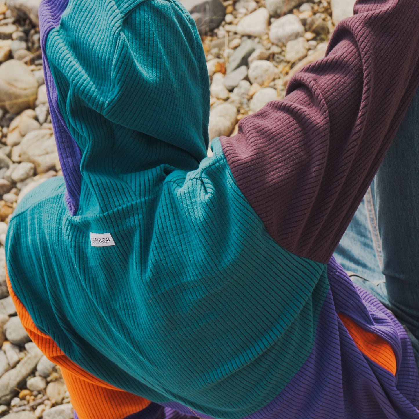 Semi-custom microgrid hoodie
