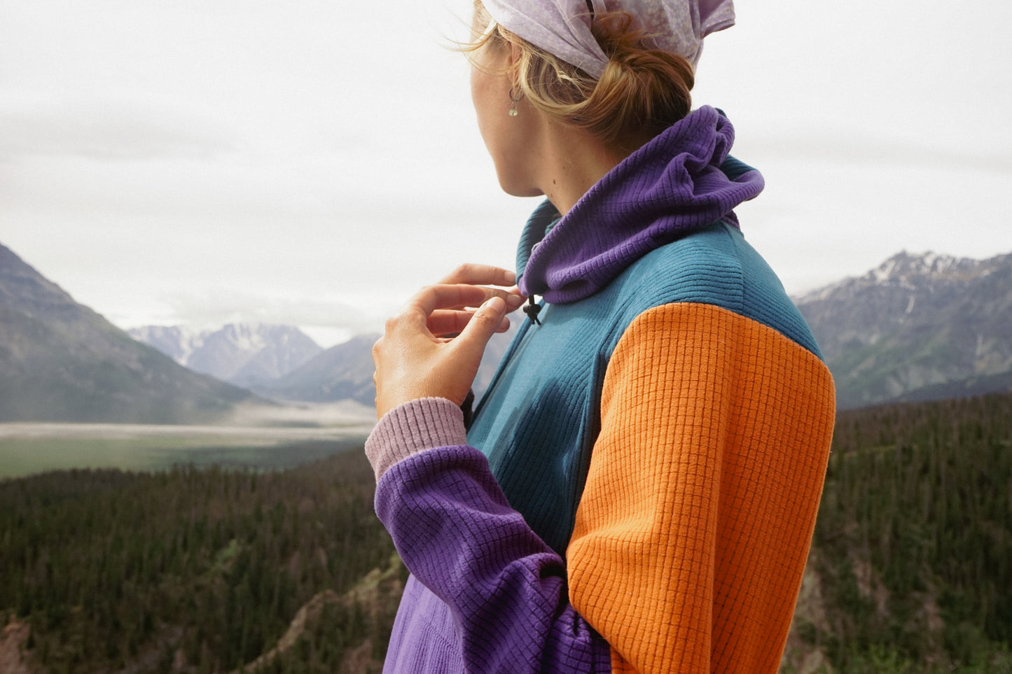 Semi-custom microgrid hoodie