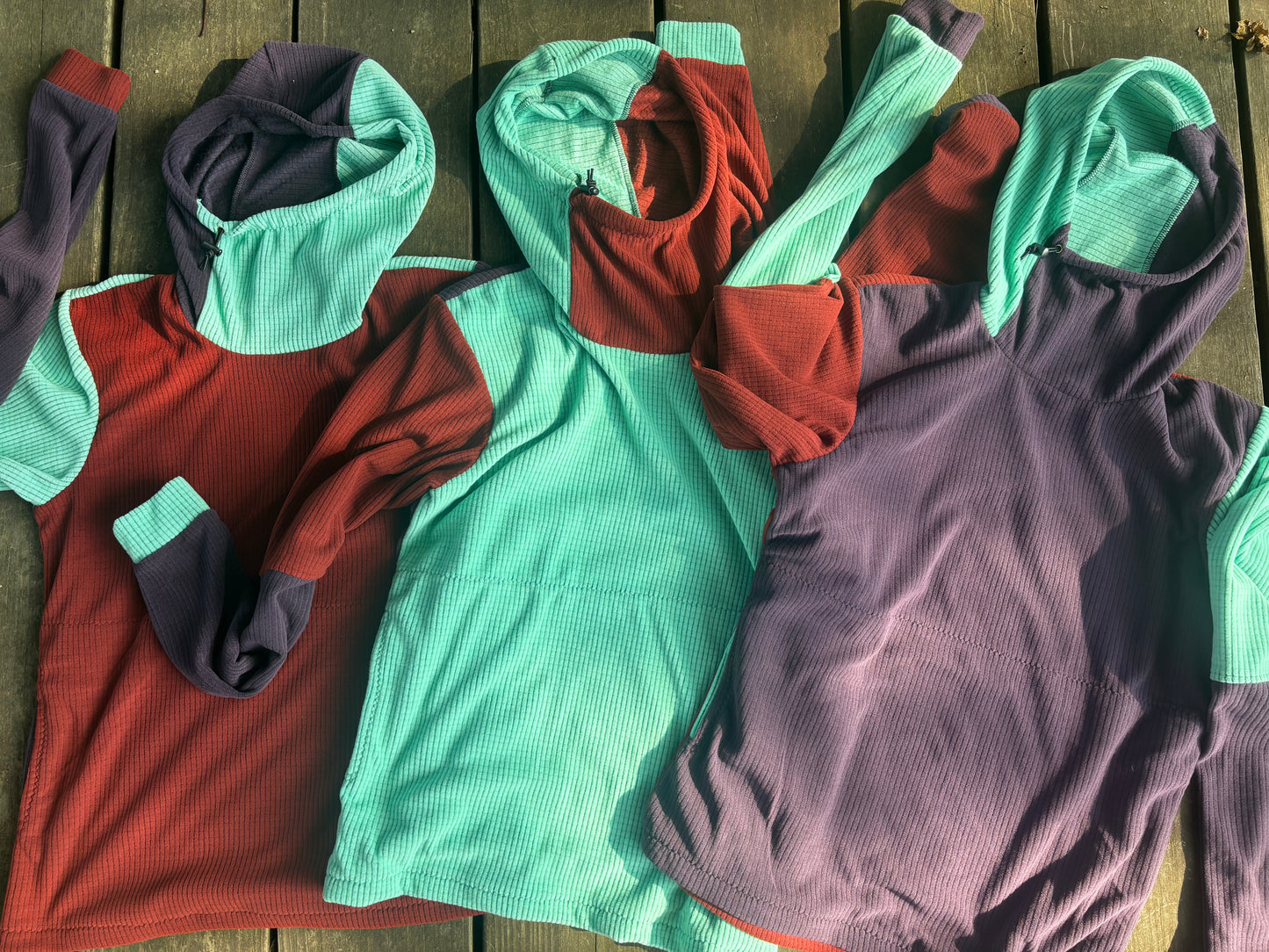 Microgrid: Multicolored Hoodies