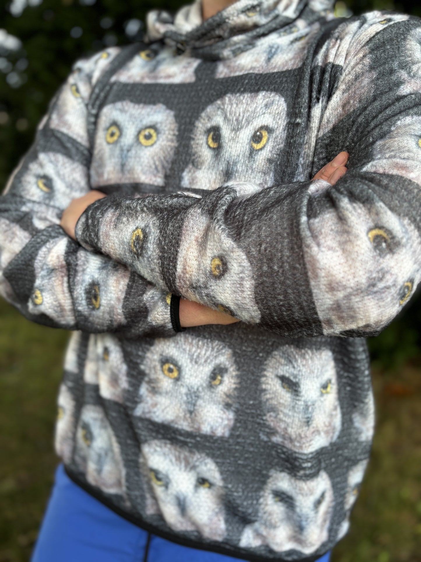 Alpha Artist Series #4: Sam's Saw-whet Owl Hoodie