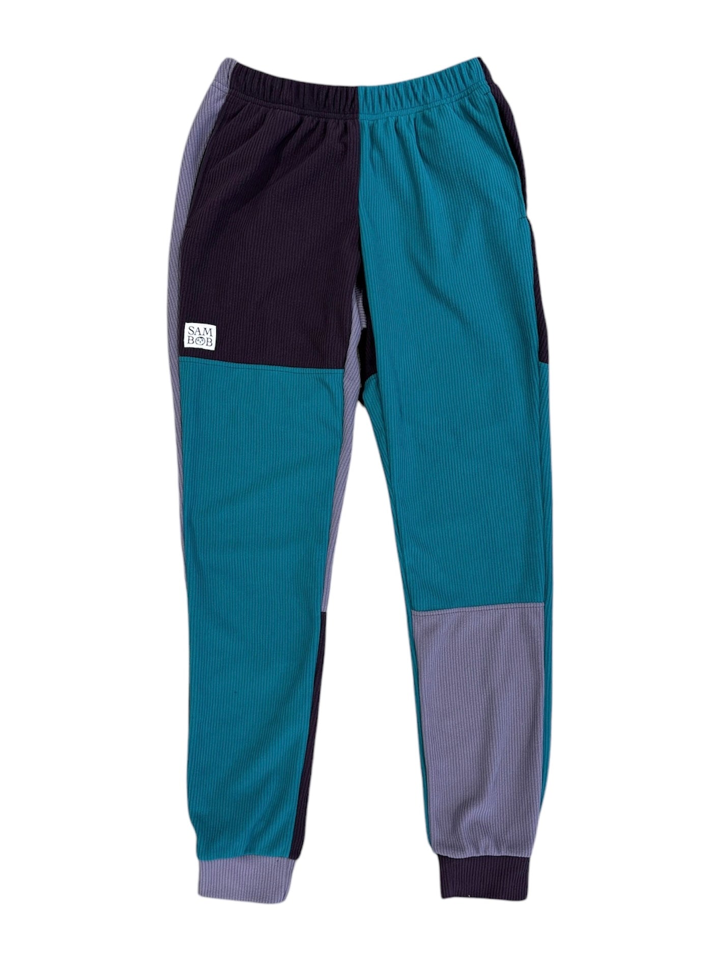Microline: Teal, Eggplant, and Lilac Joggers