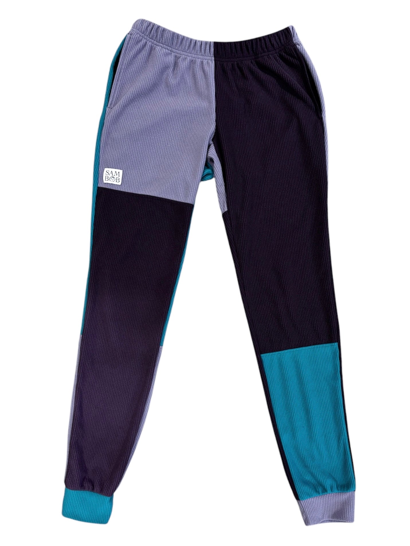 Microline: Teal, Eggplant, and Lilac Joggers