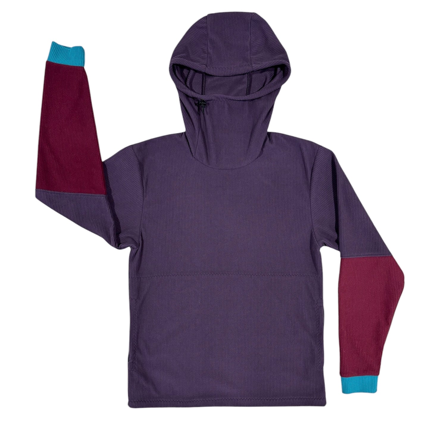 Microline: Eggplant, Teal, and Garnet Hoodies