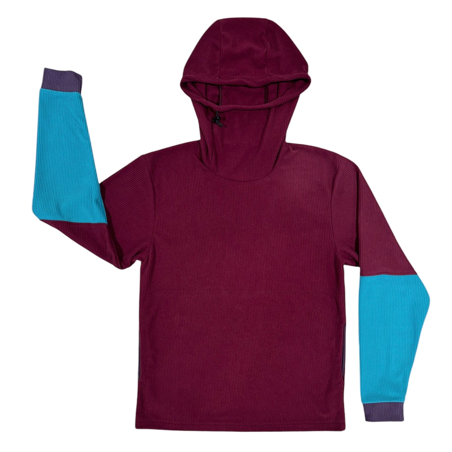 Microline: Eggplant, Teal, and Garnet Hoodies