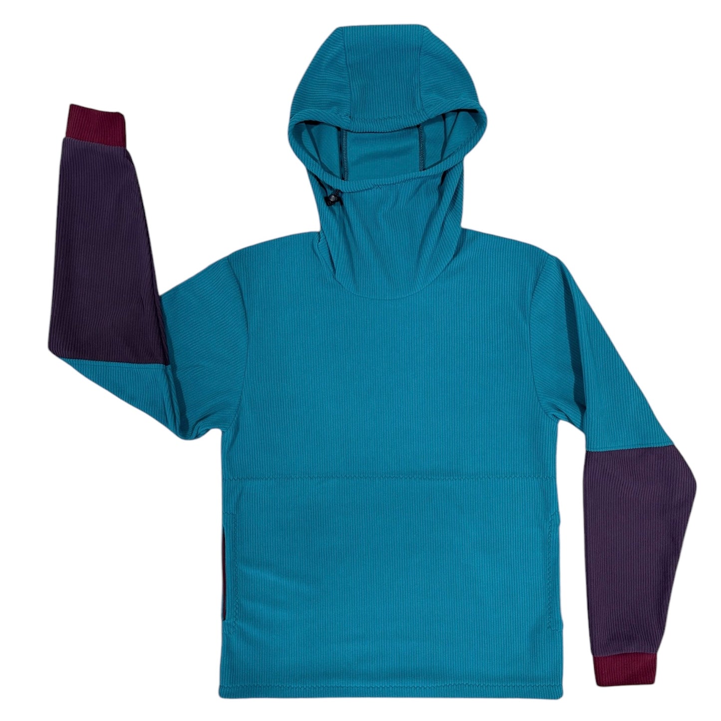 Microline: Eggplant, Teal, and Garnet Hoodies