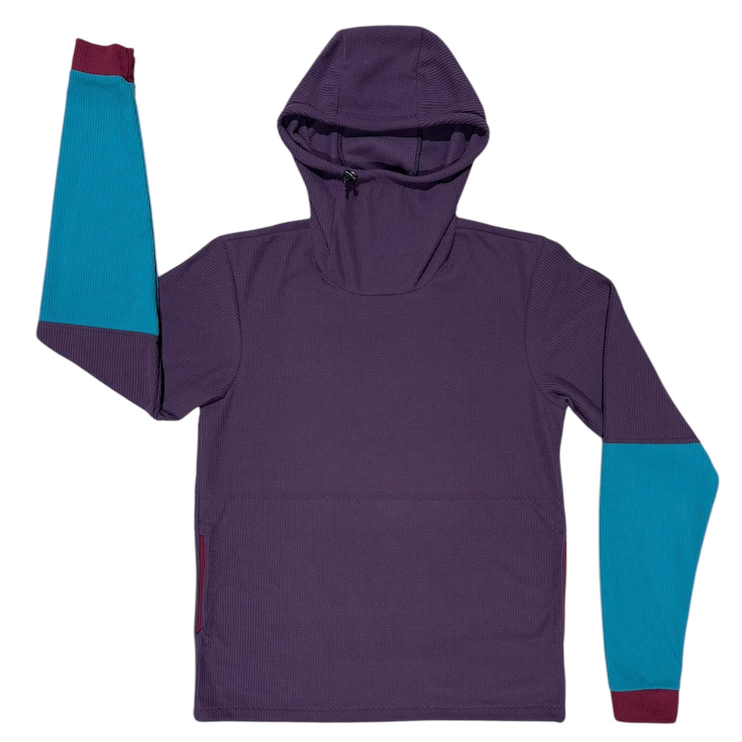 Microline: Eggplant, Teal, and Garnet Hoodies