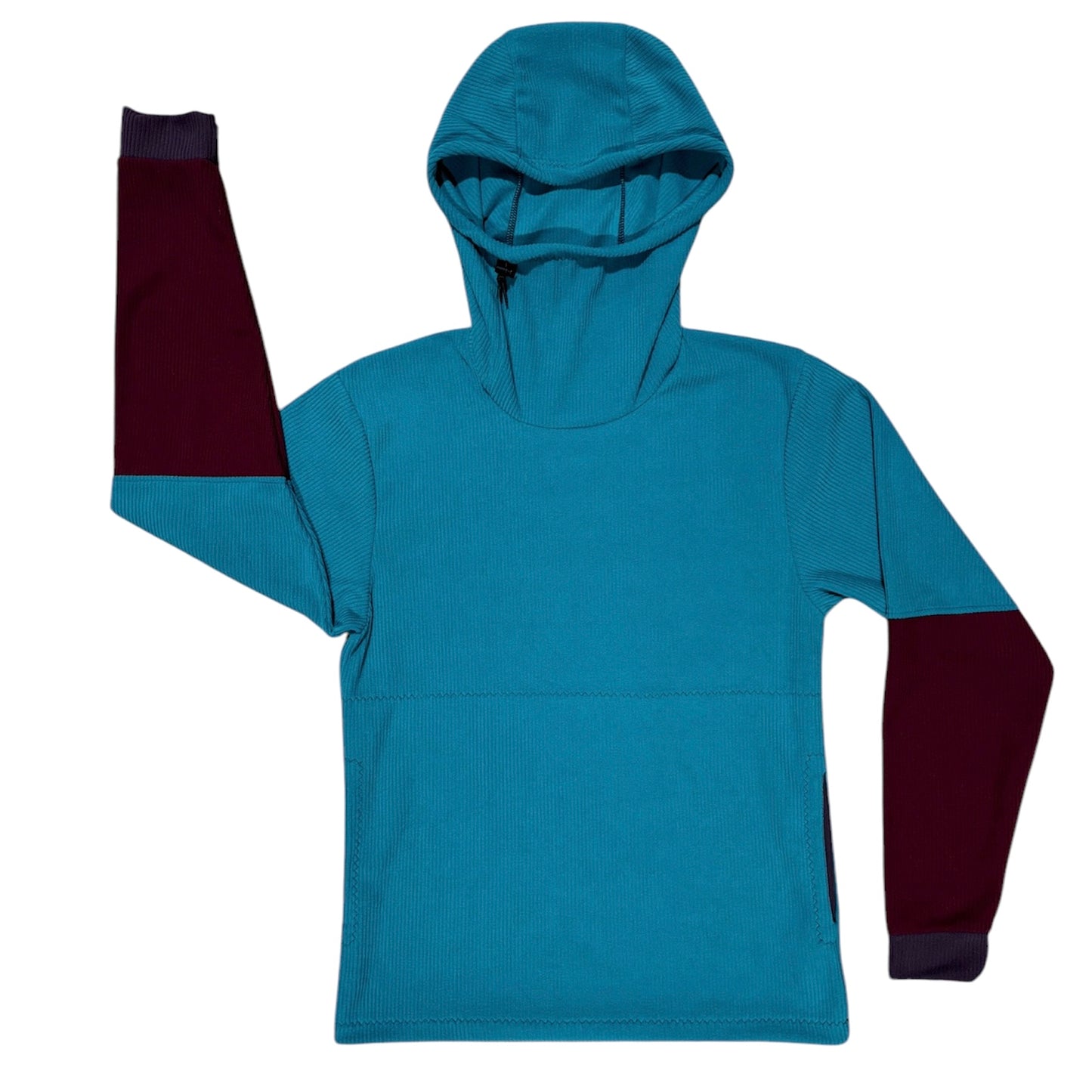 Microline: Eggplant, Teal, and Garnet Hoodies