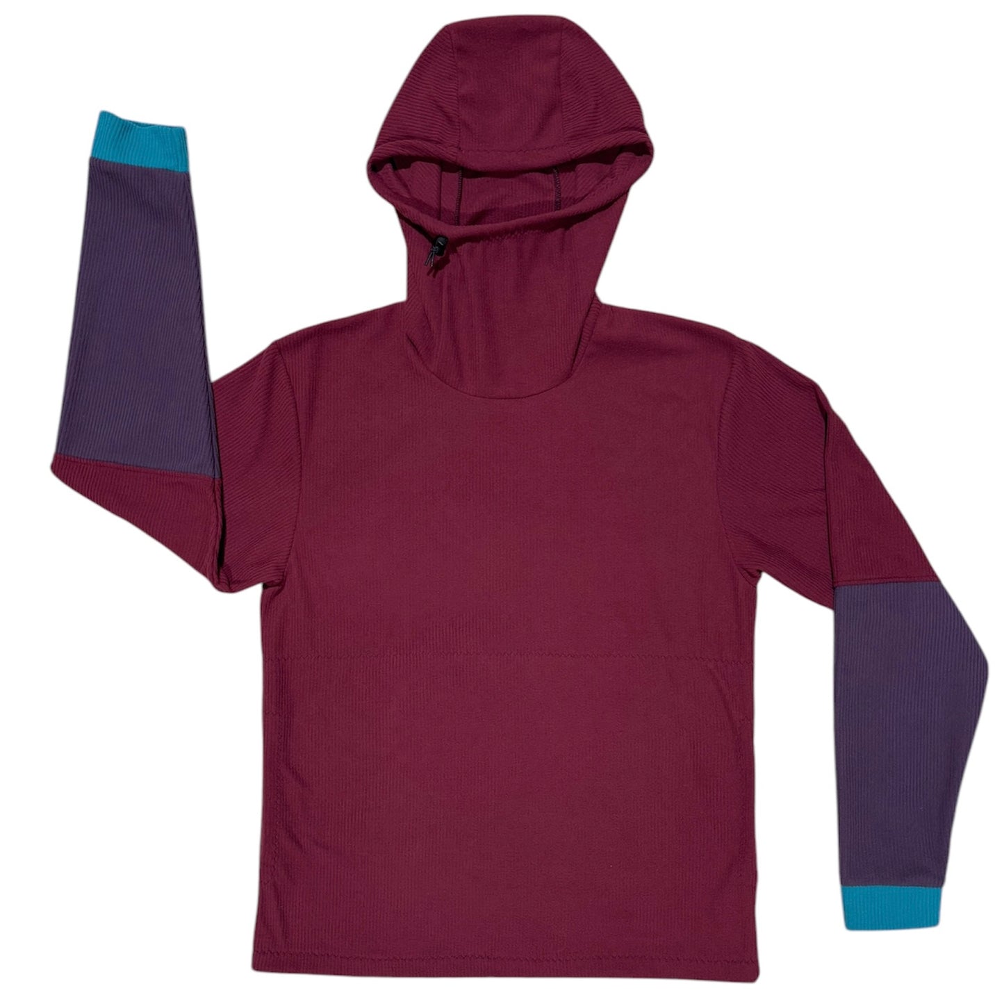 Microline: Eggplant, Teal, and Garnet Hoodies