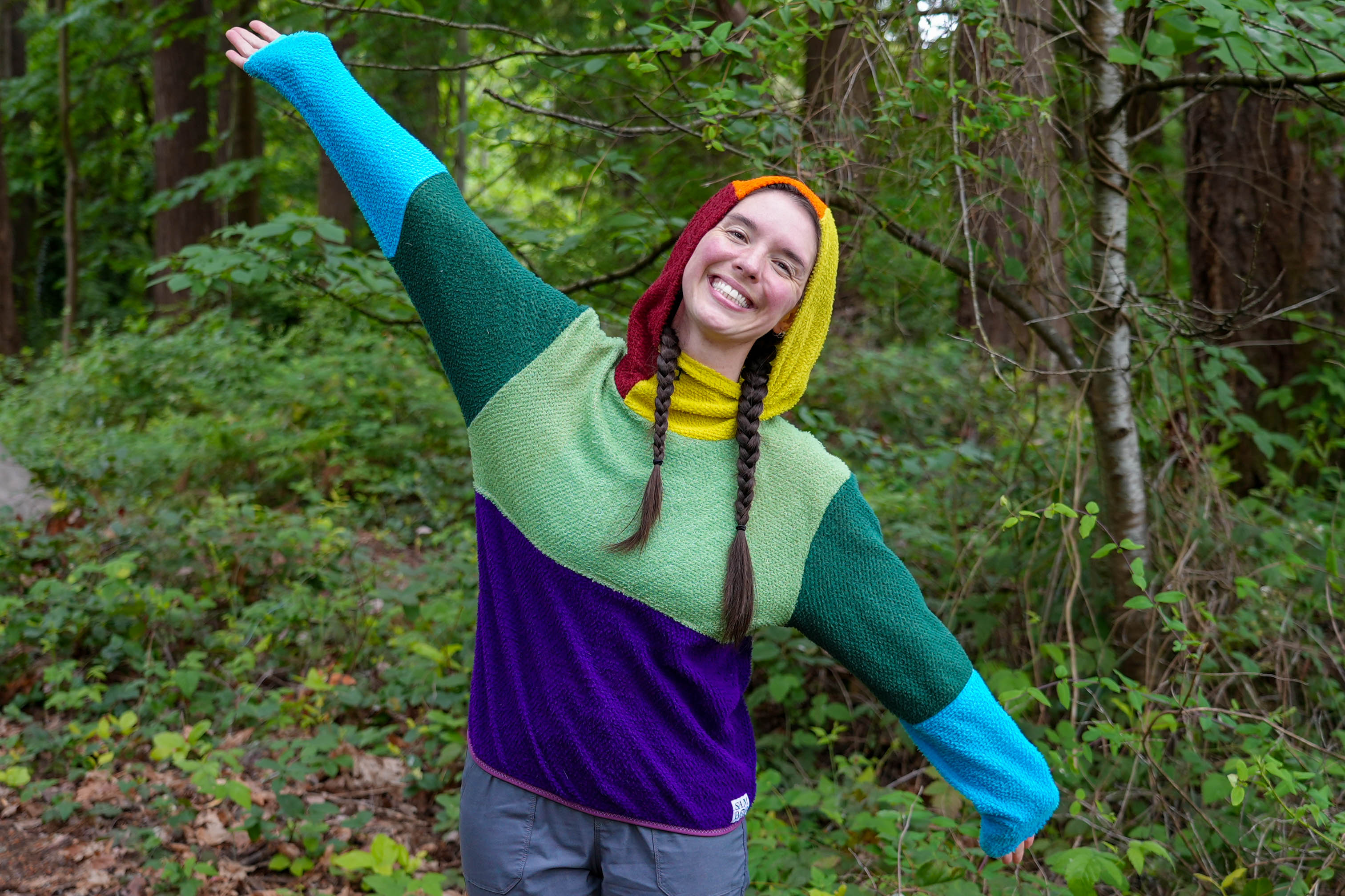 Made To Order Rainbow Alpha 90 Hoodie – Sambob.biz