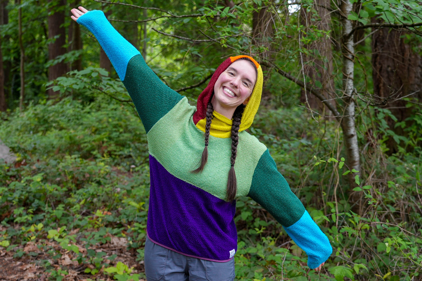 Made-to-order Rainbow Alpha 90 Hoodies