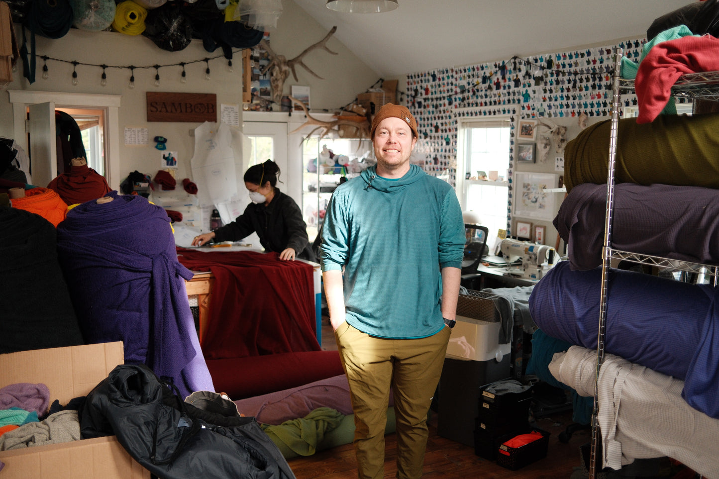 Semi-custom microgrid hoodie