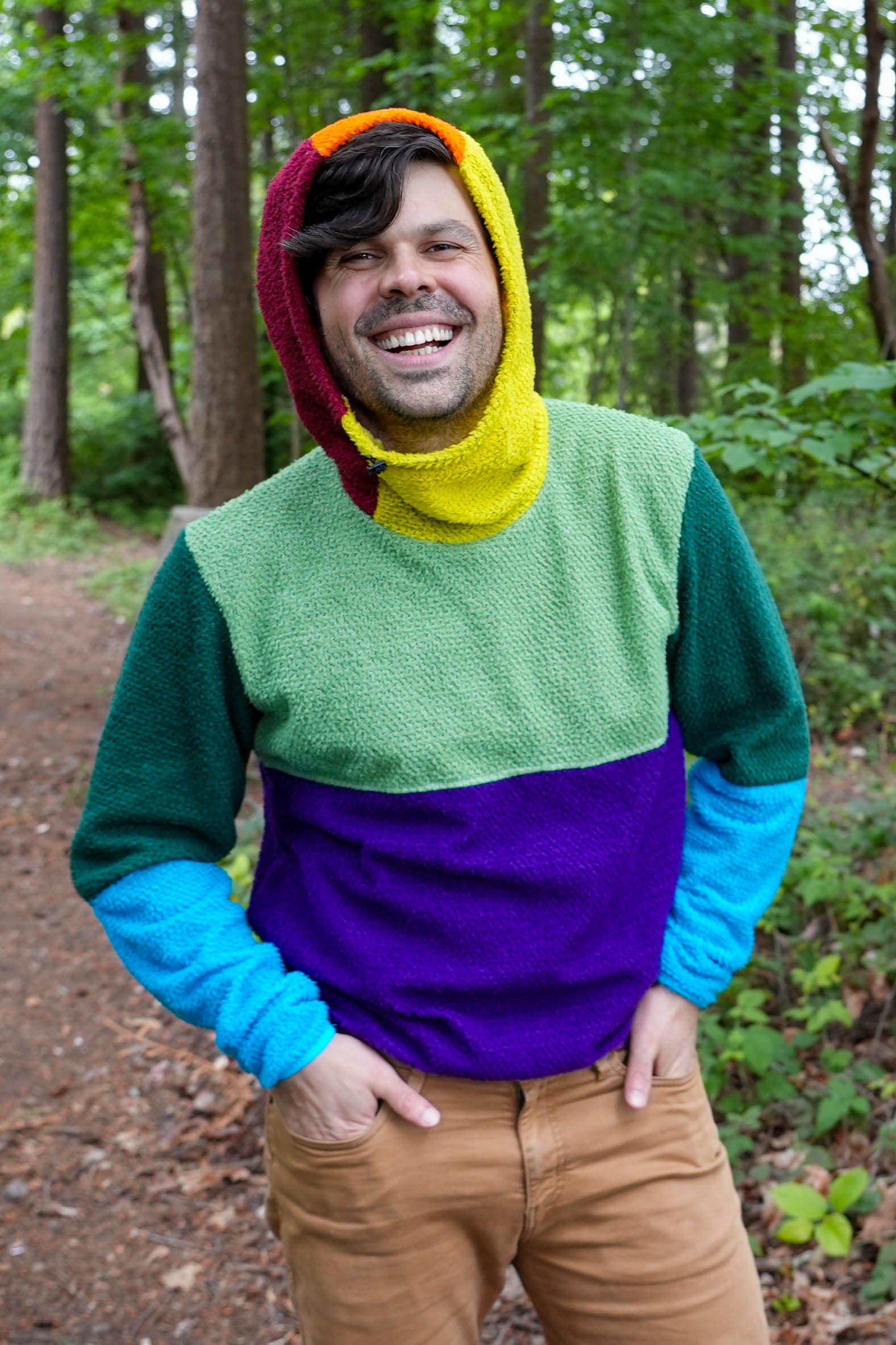 Made To Order Rainbow Alpha 90 Hoodie – Sambob.biz