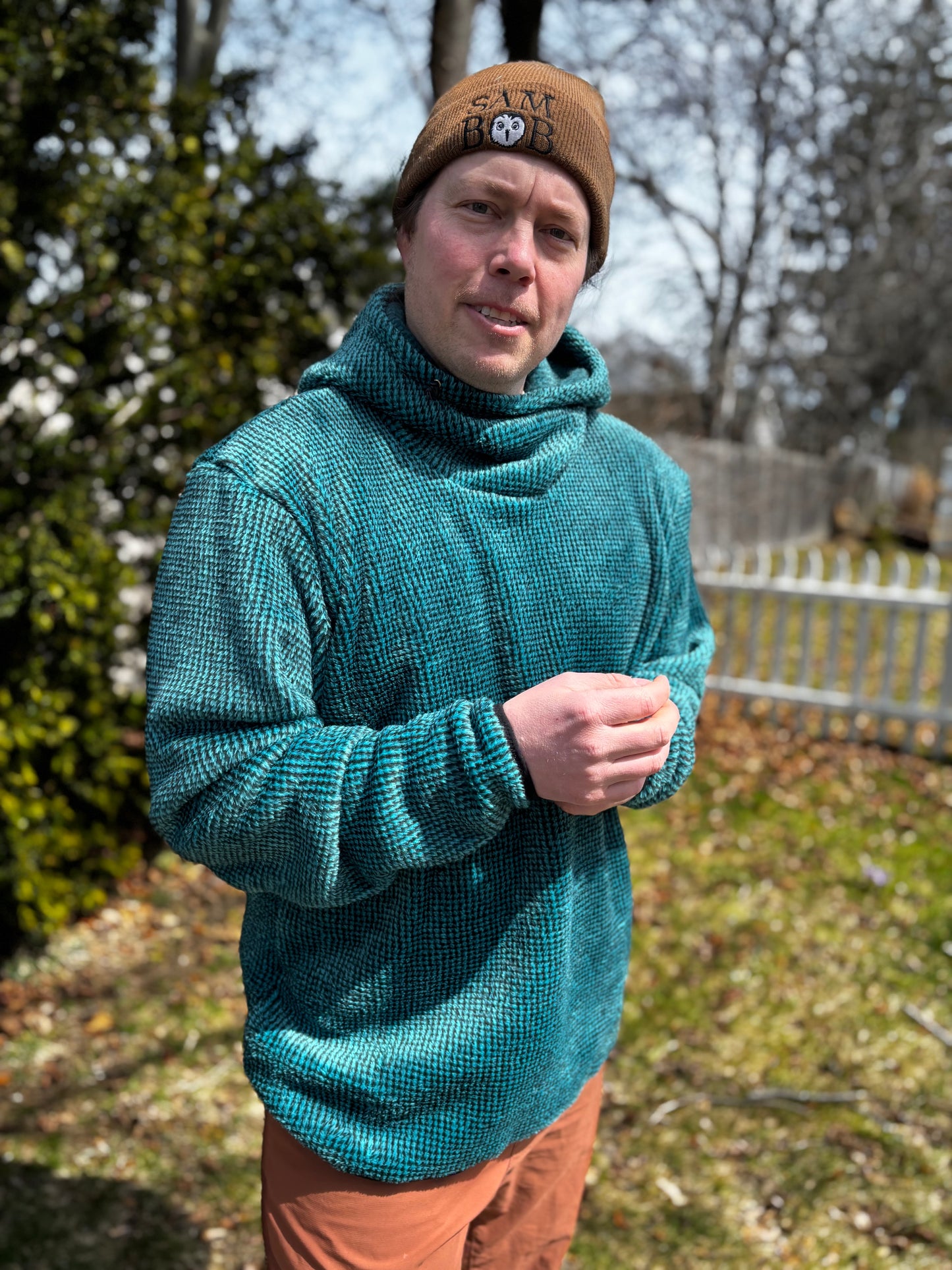 Houndstooth High Loft Hoodie Pre-order